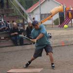 The softball tournament is a perennial favourite at the Telkwa BBQ.