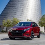 The stylsish 2024 Nissan Versa. Photo courtesy Nissan