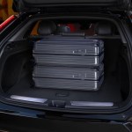 The Optiq closely matches the dimensions of the XT5, however rear-seat passengers of the Optiq benefit from a seven-plus-centimetre advantage in distance between the front and rear wheels. Courtesy Cadillac