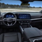 Driver view of the new interior of the 2025 Tahoe Z71. Courtesy Chevrolet