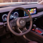 The Nissan Kicks interior comes with a 7.0-inch gauge display and a 7.0-inch infotainment screen, or available 12.3-inch versions. Photo courtesy Nissan