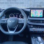 The QX60 boasts a thoughtfullly designed dash and centre stack, easily blending the modern and the intuitive. Alexandra Straub photo