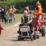 Steve Harrison takes part in the tractor pull event during the 153rd annual Chilliwack Fair at Chilliwack Heritage Park on Saturday, Aug. 9, 2025.