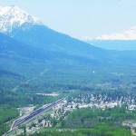 Hudson Bay Mountain overlooks the town of Smithers.