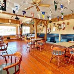 Live on-stage music performances in the pub's main dining room are a big part of Dinghy Dock Pub and Protection Island culture.