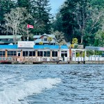 Getting to the Dinghy Dock Pub requires a short boat ride across Nanaimo Harbour from downtown Nanaimo.