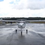 Edwin Clements, 15, is the first person to fly commercially in an electric plane in Canada. He is in Sealand Flight's Pipistrel Velis Electro. The plane took flight on June 14 in Campbell River.
