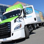 Food distribution company Sysco's first electric trucks in Canada will operate out of Langford.