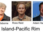 The candidates for Mid Island-Pacific Rim in the 2024 provincial election.