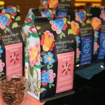 Indigenous artist Chazz Elliott (Temoseng) imagined and created each of the coffee blend logos for Indigenous Roots Coffee Co.