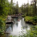 The lower pool of the Liard River Hot Springs in Northern British Columbia. (photo: Amy Attas)