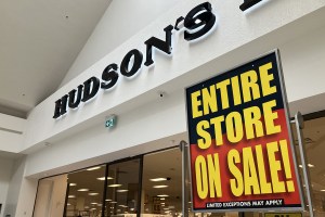 Hudson's Bay's Red Deer location, inside Bower Place mall, will soon close. (Photo by Sean McIntosh/Advocate staff)