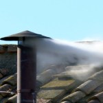 White smoke is seen, signalling a new pope as been selected.