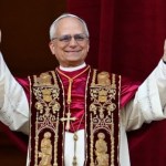 Pope Leo XIV waves from the balcony of St. Peter's Basilica Thursday, May 8, 2025.