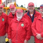 The Victoria Harbour Ferry water ballet team &ndash; Dave Knowlton, Michael Conde, Stan Huston, Paul Thomas and John Palmer &ndash; perform from May through to September. Ben Fenlon/Victoria News