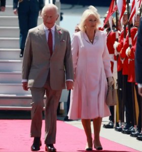King Charles and Queen Camilla arrive in Ottawa Monday, May 26, 2025. The two are visiting the country for a two-day trip, with the king set to open Parliament on Tuesday, May 27 with the throne speech.