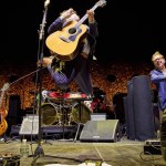 The Steven Page Trio: Craig Northey (from left), Page and Kevin Fox bring an enthusiastic concert to stages in the Okanagan and Vancouver in June.