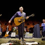 The Steven Page Trio: Craig Northey (from left), Page and Kevin Fox bring an enthusiastic concert to stages in the Okanagan and Vancouver in June.