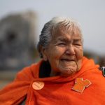 seɫɫəmah, also known as Joan Morris, born in 1947, is leǩʷəŋən from Songhees (tl'čəs) where she was born and raised for the first 10 years of her life.