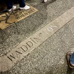 Waddington Alley is a distinct path of Yates and Johnson Street which connects to one of Victoria's major streets with bricks made of wood.