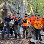 Vernon Search and Rescue volunteers helped an injured climber out of Cougar Canyon earlier this week.