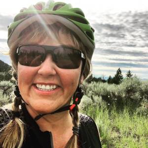 Amy Tucker started cycling near her home in Kamloops during the pandemic, and says it was a big boost to her physical and mental health.