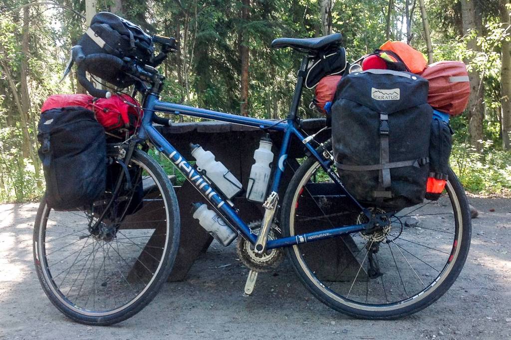 Bicycle touring allows cyclists to experience the province and the country. (John Arendt - Summerland Review)