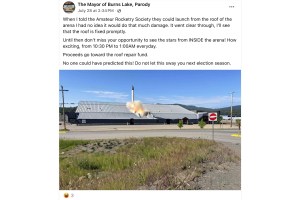 Brandon Marr, 36, a life-long member of the Burns Lake community, created a parody social media account featuring the village. Titled "The Mayor of Burns Lake," the social media account imagines absurd scenarios as told by a fictional mayor.