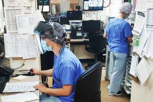 Medical staff at Bulkley Valley District Hospital urge everyone to continue to follow public health guidelines while vaccination program proceeds. (File photo)