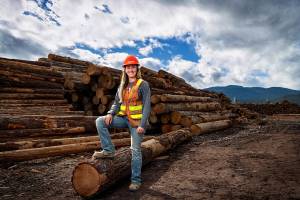 Jessica Hochins, Woodlands Operations Supervisor, Skeena Sawmills, Terrace