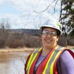 As one of Coastal GasLink’s Construction Monitoring and Community Liaison (CMCL) Advisors, Ashley observes construction and reclamation activities and reports back to her community.