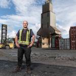Bulk Plant Supervisor Dakota MacDonald works at Ray-Mont Logistics in Prince Rupert.
