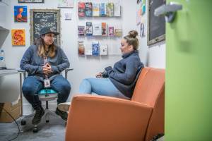 Staff at Foundry Vancouver-Granville, operated by Providence Health Care. One of many Foundry centre across BC that provide integrated health services to young people like Aslam and Lee. Jeff Topham photo.