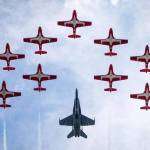 Don’t miss the chance to see the CF Snowbirds signature nine-jet precision formation flying and the team of highly skilled and dedicated pilots and technicians.