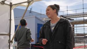 Jessica is a co-owner of Mary Jane’s Kitchen and Catering, an Indigenous-owned, family-run business. Jessica and her team catered a recent event to celebrate the completion of Coastal GasLink’s Wilde Lake Compressor Station. Photo courtesy Coastal GasLink