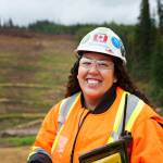 Thanks to her work experience on Coastal GasLink, Ashley was able to start her own Environmental Inspection business.