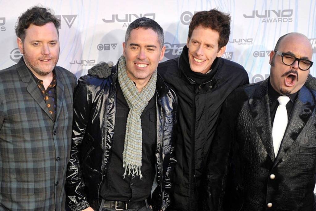 Barenaked Ladies created the theme song for a popular televison show. (Submitted)