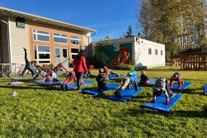 There are many outdoor learning opportunities at la Grande-Ourse thanks to its size and capacity to get outside quickly.