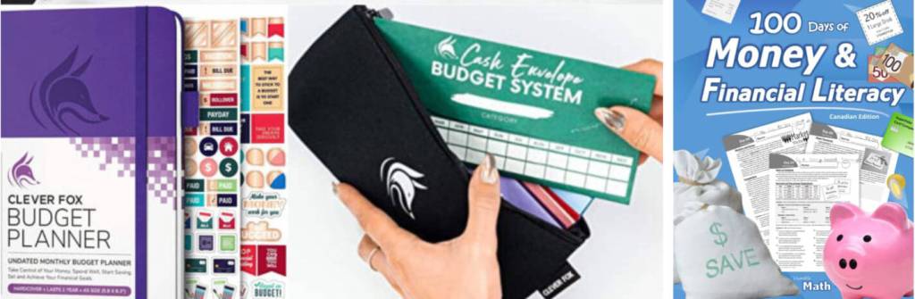 The first step in gaining better control of your bank account is knowing where youre spending and where you can make changes. Budget planners like this system from Clever Fox may help. To get kids interested in the savings game early, check out options like Humble Math – Money and Financial Literacy, for ages 12+. Photos: Amazon