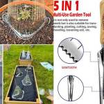 Seedling covers and multi-purpose garden knives are a must have for gardening season.