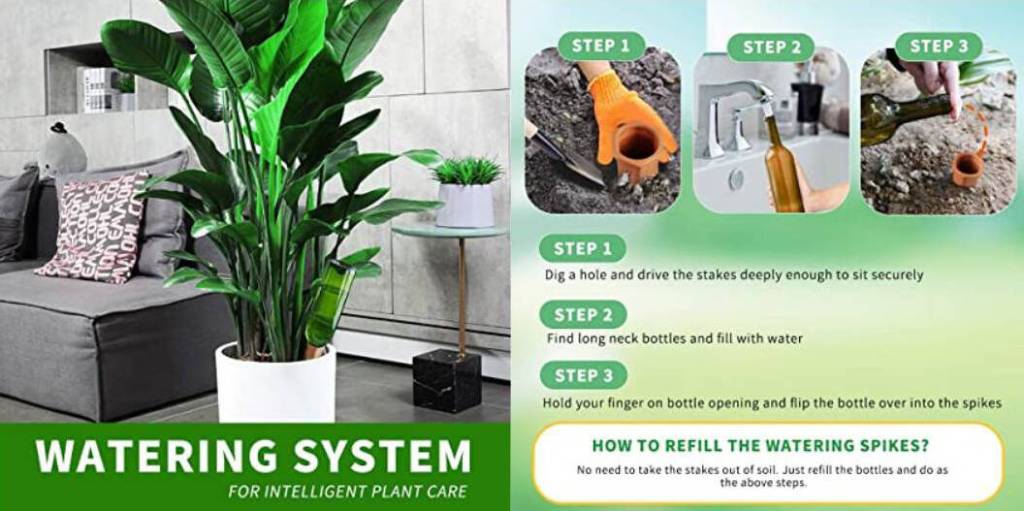 Stop worrying about when you last watered, utilizing a semi-automatic watering system is an easy solution to keeping you plants happy and healthy.