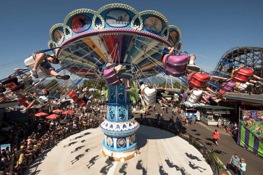 The Sea-to-Sky Swinger ride at Playland on the PNE site in Vancouver. (Photo: facebook.com/PNE.Playland)