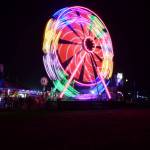 Ferris wheel at night. (Grant Harris/The Interior News)