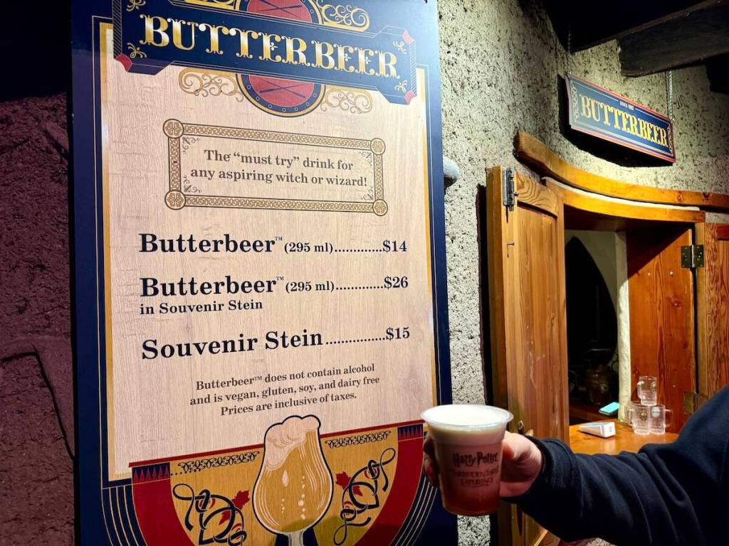 Butterbeer hut at the new &ldquo;Harry Potter: A Forbidden Forest Experience&rdquo; at Stanley Park in Vancouver on media preview night Thursday, Nov. 6, 2025. (Tom Zillich/Surrey Now-Leader)