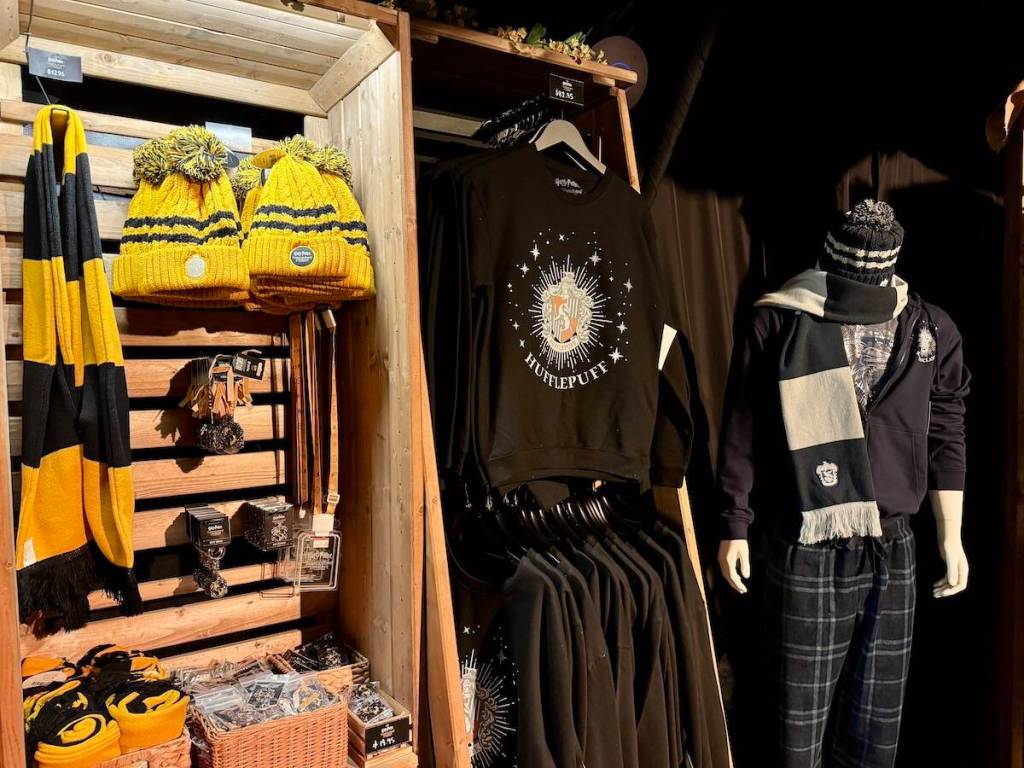 Merch at the new &ldquo;Harry Potter: A Forbidden Forest Experience&rdquo; at Stanley Park in Vancouver on media preview night Thursday, Nov. 6, 2025. (Tom Zillich/Surrey Now-Leader)