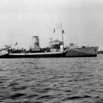 The HMCS Nanaimo corvette ship that escorted merchant ship convoys in the Atlantic during the Second World War. (Photo courtesy of the Government of Canada)