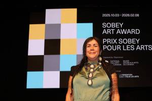 Shuswap artist Tania Willard was named this year&rsquo;s top Sobey Art Award winner in a ceremony held on Saturday, Nov. 10, 2025. (National Gallery of Canada/Facebook photo)