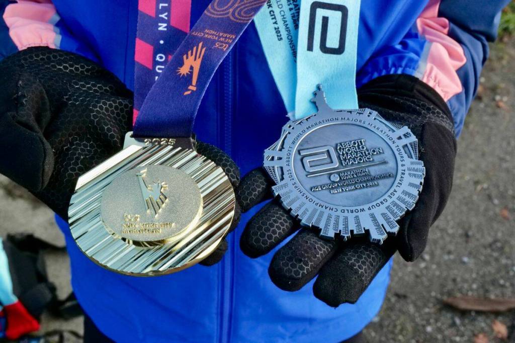 Joseph Camilleri is aiming to complete the Abbott World Marathon Majors six-star medal. (Tony Trozzo/Victoria News)