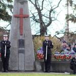 Remembrance Day ceremony in Veterans Peace Park in Smithers. (Marisca Bakker/The Interior News)