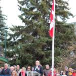 Remembrance Day ceremony in Veterans Peace Park in Smithers. (Marisca Bakker/The Interior News)
 Remembrance Day ceremony in Veterans Peace Park in Smithers. (Marisca Bakker/The Interior News)
 Remembrance Day ceremony in Veterans Peace Park in Smithers. (Marisca Bakker/The Interior News)
 Remembrance Day ceremony in Veterans Peace Park in Smithers. (Marisca Bakker/The Interior News)